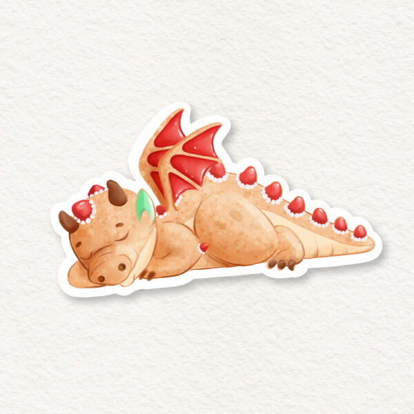 Berry Shortwing Dragon Sticker - Image 2