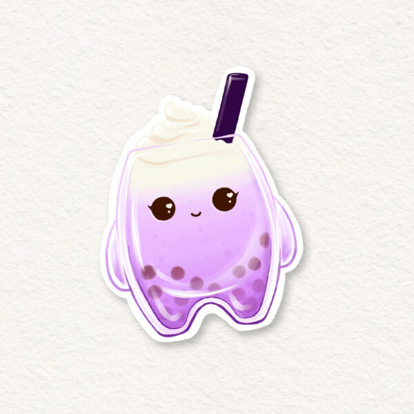 Cute Boba Milk Tea Stickers - Image 4