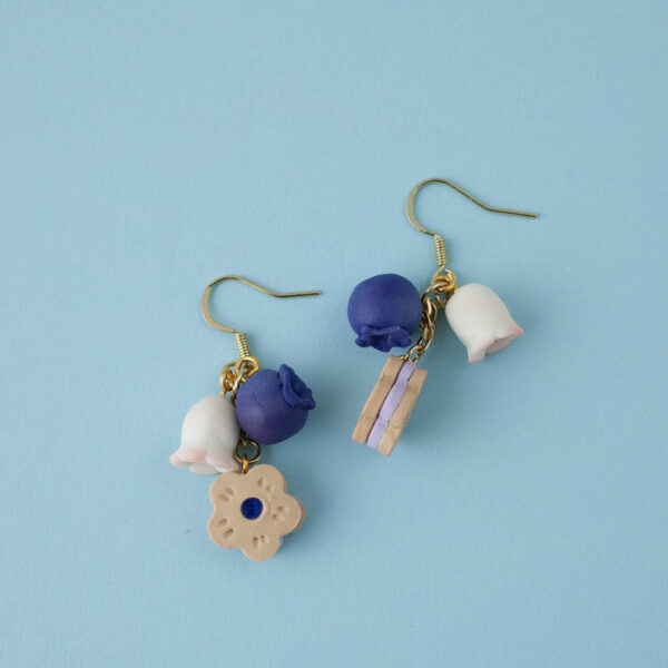 Blueberry, Blossom and Cookie Dangles