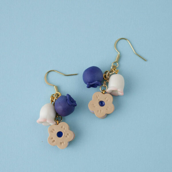 Blueberry, Blossom and Cookie Dangles - Image 2