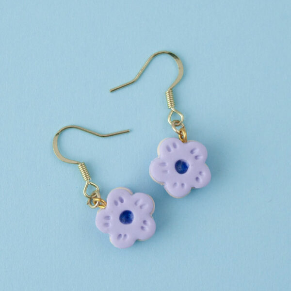Blueberry Sandwich Cookie Dangles