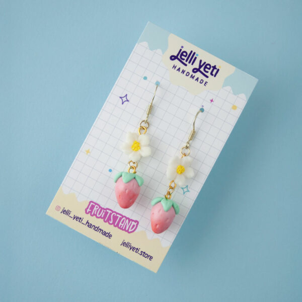 Blossoms & Strawberry Dangles - Image 3