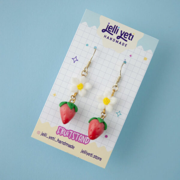 Blossoms & Strawberry Dangles - Image 2
